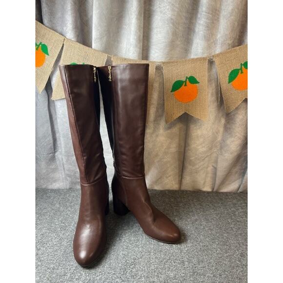 Naturalizer Women's Loving Knee-High Brown Boot Size 10M - Picture 1 of 7